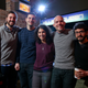 The members of Bike-A-Bee Hive Five, from left to right: Henry Birdseye, Joe Panozzo, Katie DiPiero, Greg Wohlwend, Tommy Maranges